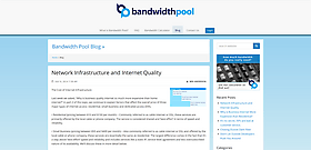 Bandwidth Pool Website - Blog